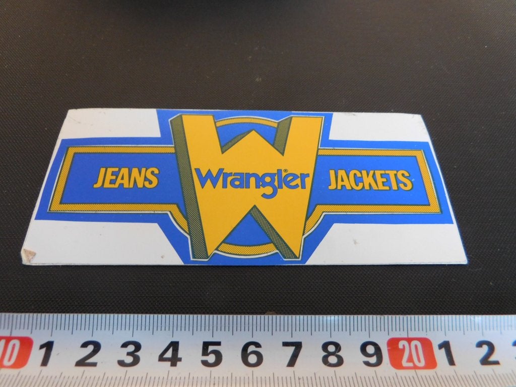 sticker jeans WRANGLER Jackets, Ophalen, Zo goed als nieuw