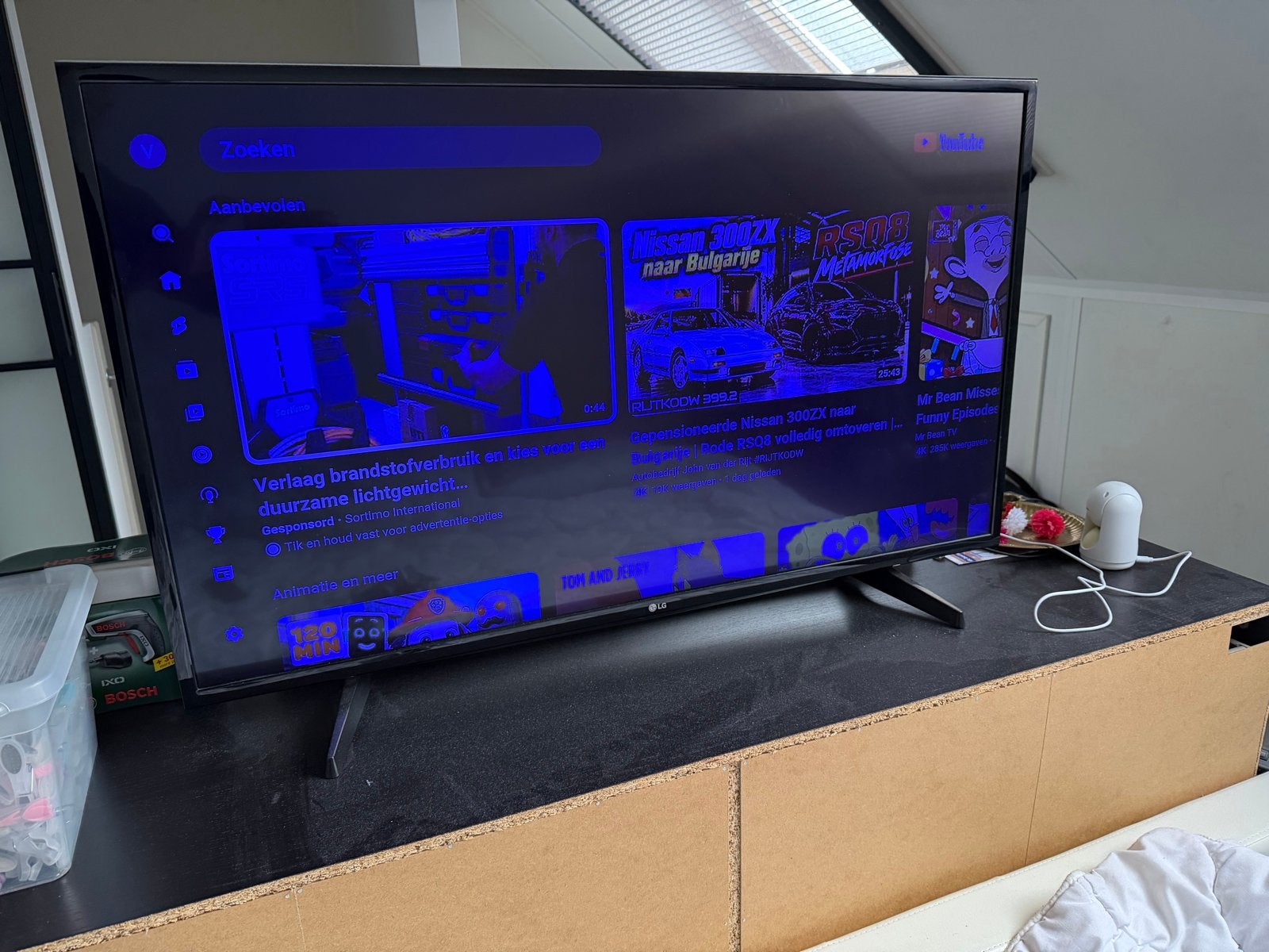 LG 43UH610V 4K Smart TV - 43 inch, Ophalen, 50 Hz, 100 cm of meer, 4k (UHD)