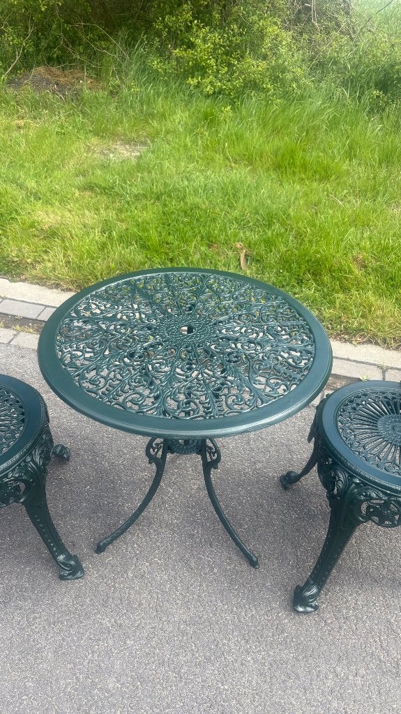 Bistro set allmumim, Ophalen, Gebruikt, Aluminium, X