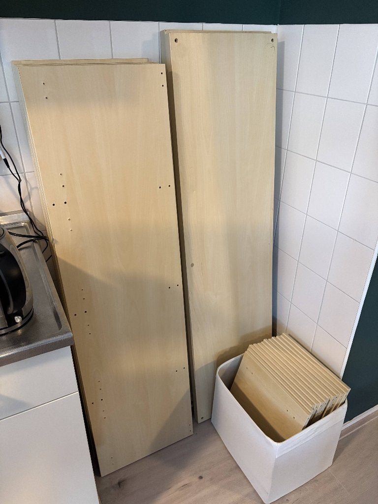 IKEA Kallax kast - 16 vakken - 147x147, Ophalen, Met plank(en), Gebruikt, 100 tot 150 cm