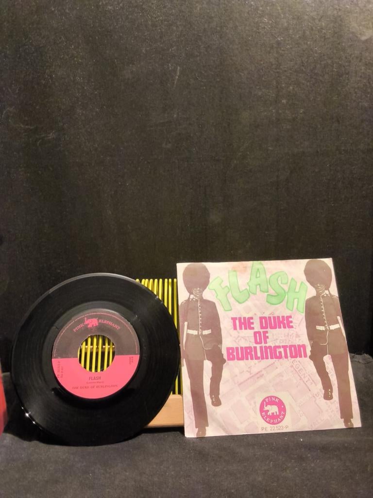 The Duke of Burlington. FLash. Prijs €2. Zie omschrijving, Ophalen of Verzenden, Gebruikt, 7 inch, Poprock
