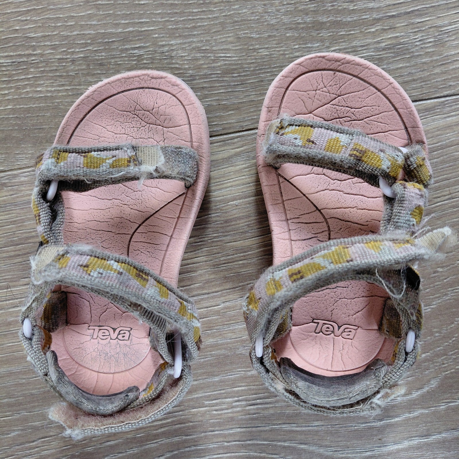 Teva sandalen maat 21, Gebruikt, Jongen of Meisje, Teva, Ophalen of Verzenden