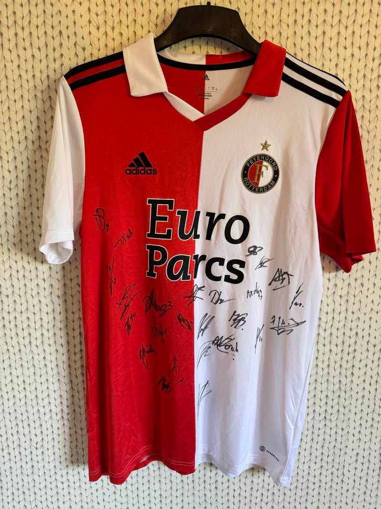 Feyenoord Kampioensshirt 22/23 - Gesigneerd door Spelers, Ophalen of Verzenden, Zo goed als nieuw
