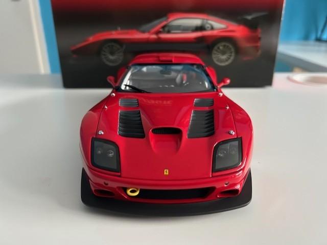 FERRARI 575GTC 2004 1:18 KYOSHO, Ophalen of Verzenden, Zo goed als nieuw, Auto, Kyosho