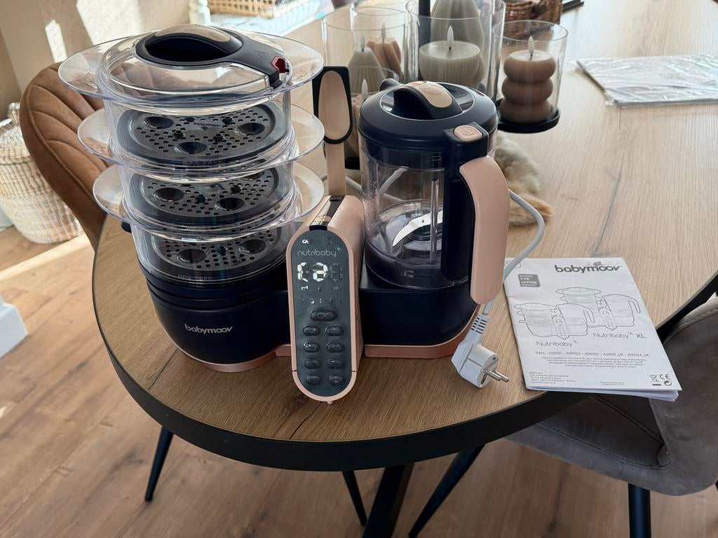 Babymoov Nutribaby XL 6-in-1 voedselbereider NOOIT GEBRUIKT, Ophalen, Nieuw