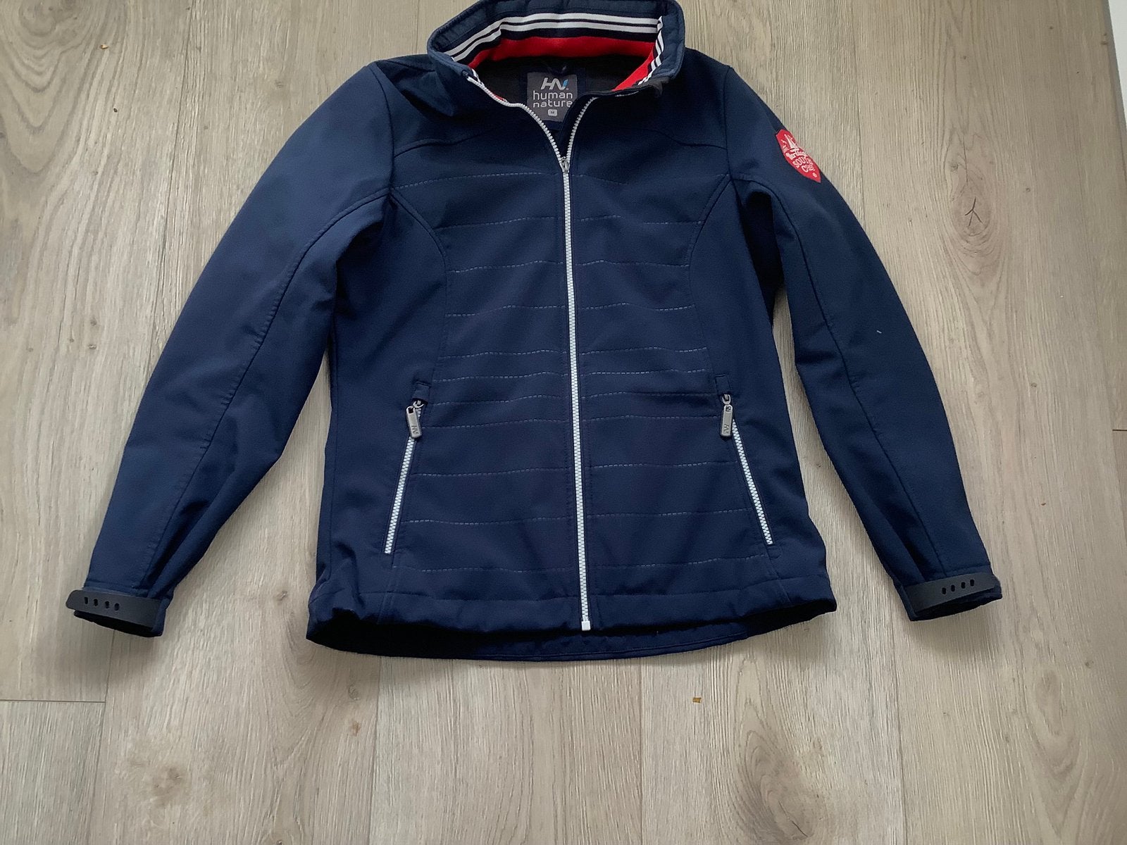 Human Nature softshell jas maat M, Ophalen of Verzenden, Zo goed als nieuw, Maat 38/40 (M), Blauw