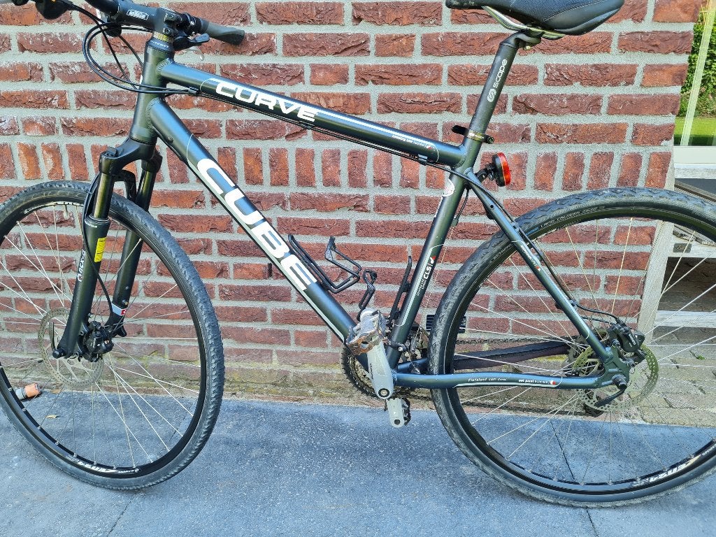 Cube Curve Pro Hybride Fiets, Gebruikt, Hardtail, Heren, Schijfrem