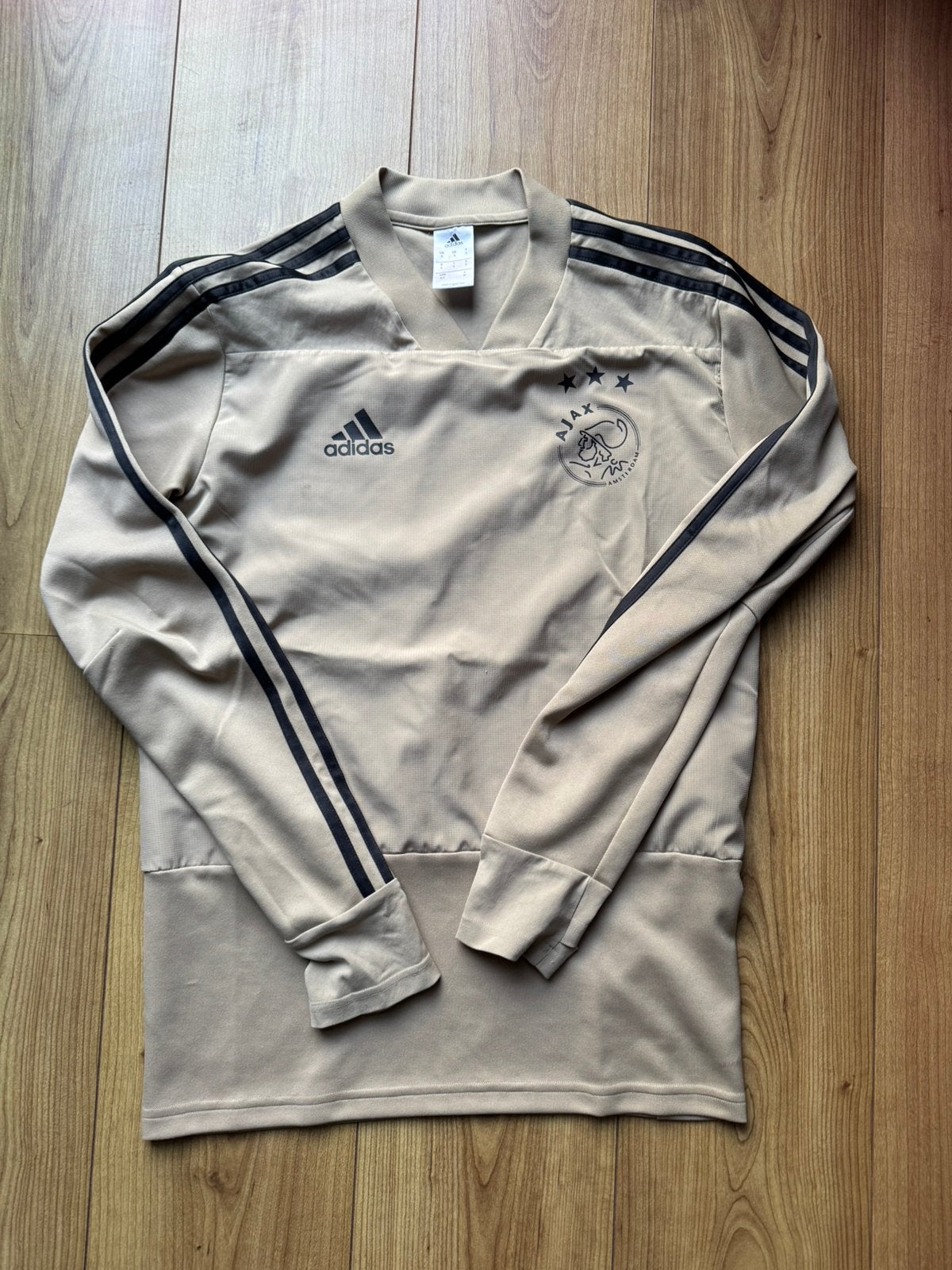 Origineel sweatshirt Ajax Amsterdam trainingspak, Ophalen of Verzenden, Zo goed als nieuw, Blauw