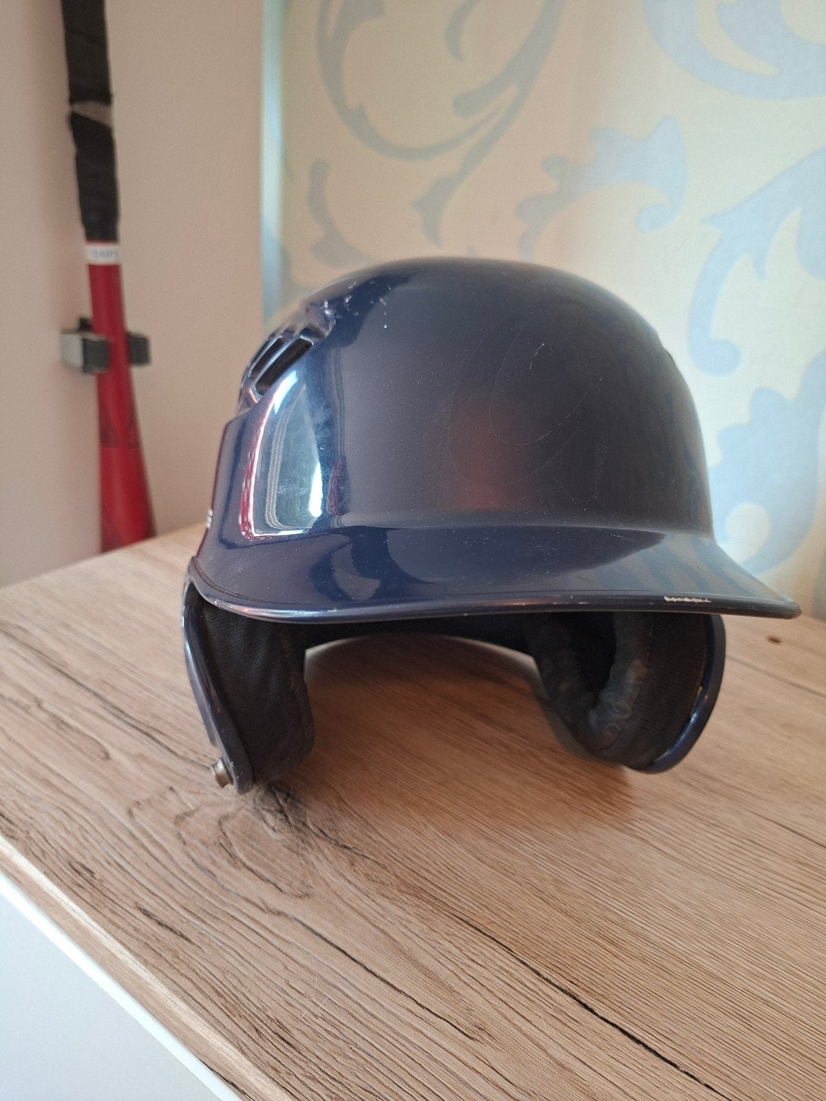 Rawlings Honkbalhelm Donkerblauw - Maat 6s-7s, Ophalen of Verzenden, Gebruikt, Honkbal, Overige typen