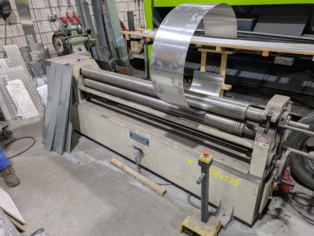 platenwals wals irm2050x130, Ophalen, Gebruikt