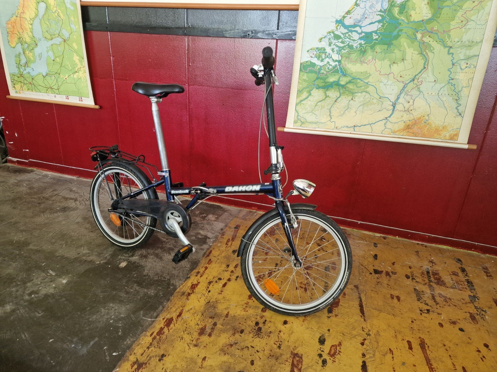 Vouwfiets Dahon Boardwalk, Versnellingen, Ophalen of Verzenden, Zo goed als nieuw, Nb