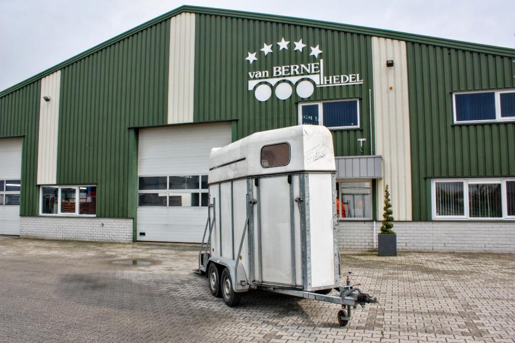 Weijer W2000 Paardentrailer 1300 kg 1,5-paards trailer, Ophalen, Gebruikt, Hout, 1½-paards trailer