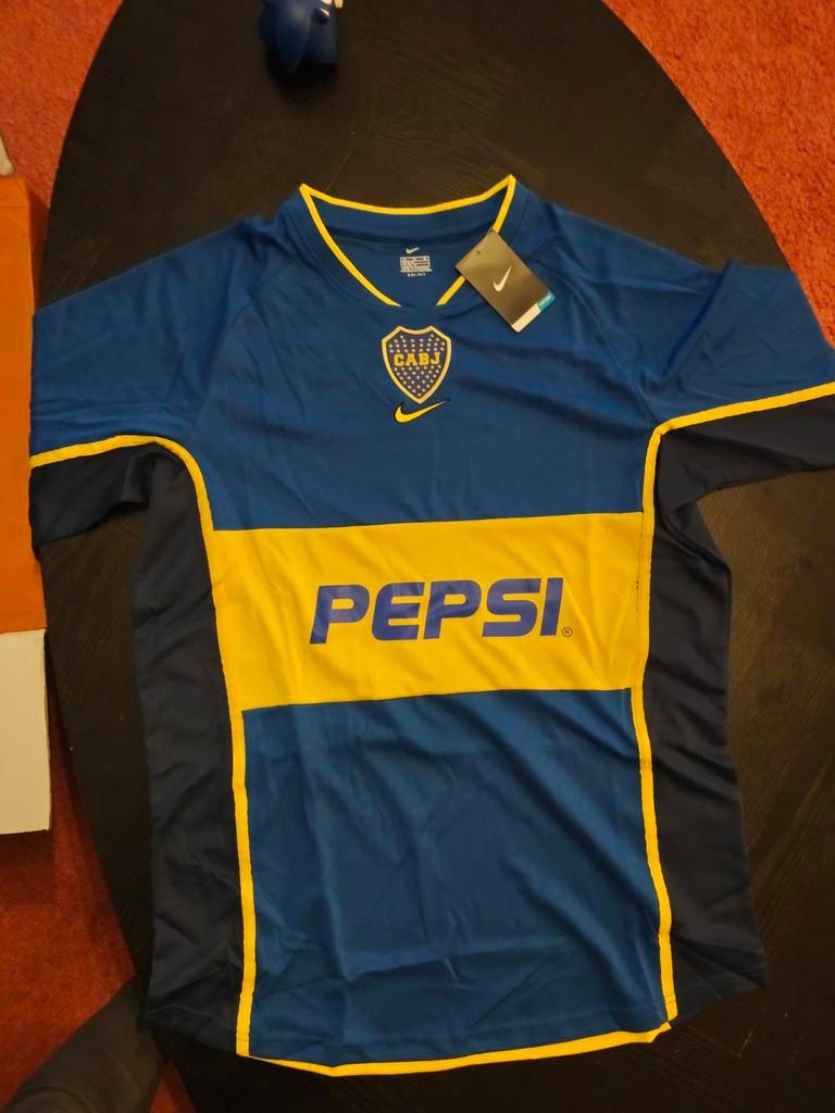 Nike Boca Juniors voetbalshirt - Nieuw met kaartjes, Blauw, Nike, Ophalen of Verzenden, Voetbal