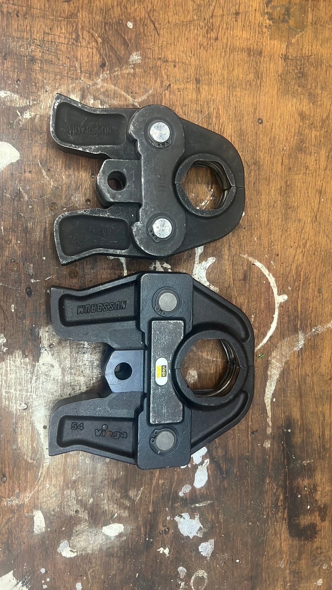 Persbekken viega 42 en54 mm