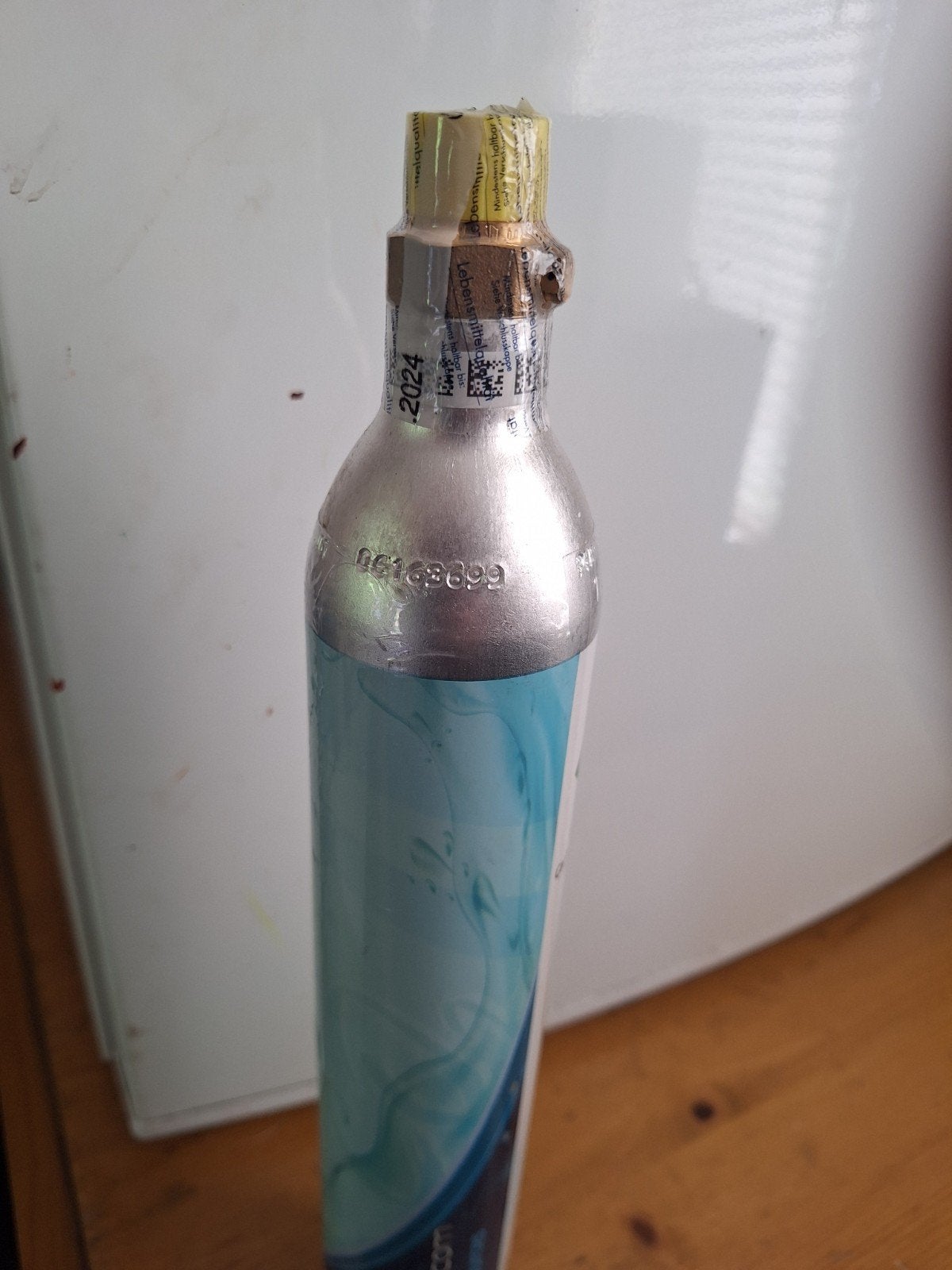 Universele koolzuurgasfles 425 gram, 60 liter (CO2-cilinder), Overige typen, Nieuw, Ophalen of Verzenden, Metaal