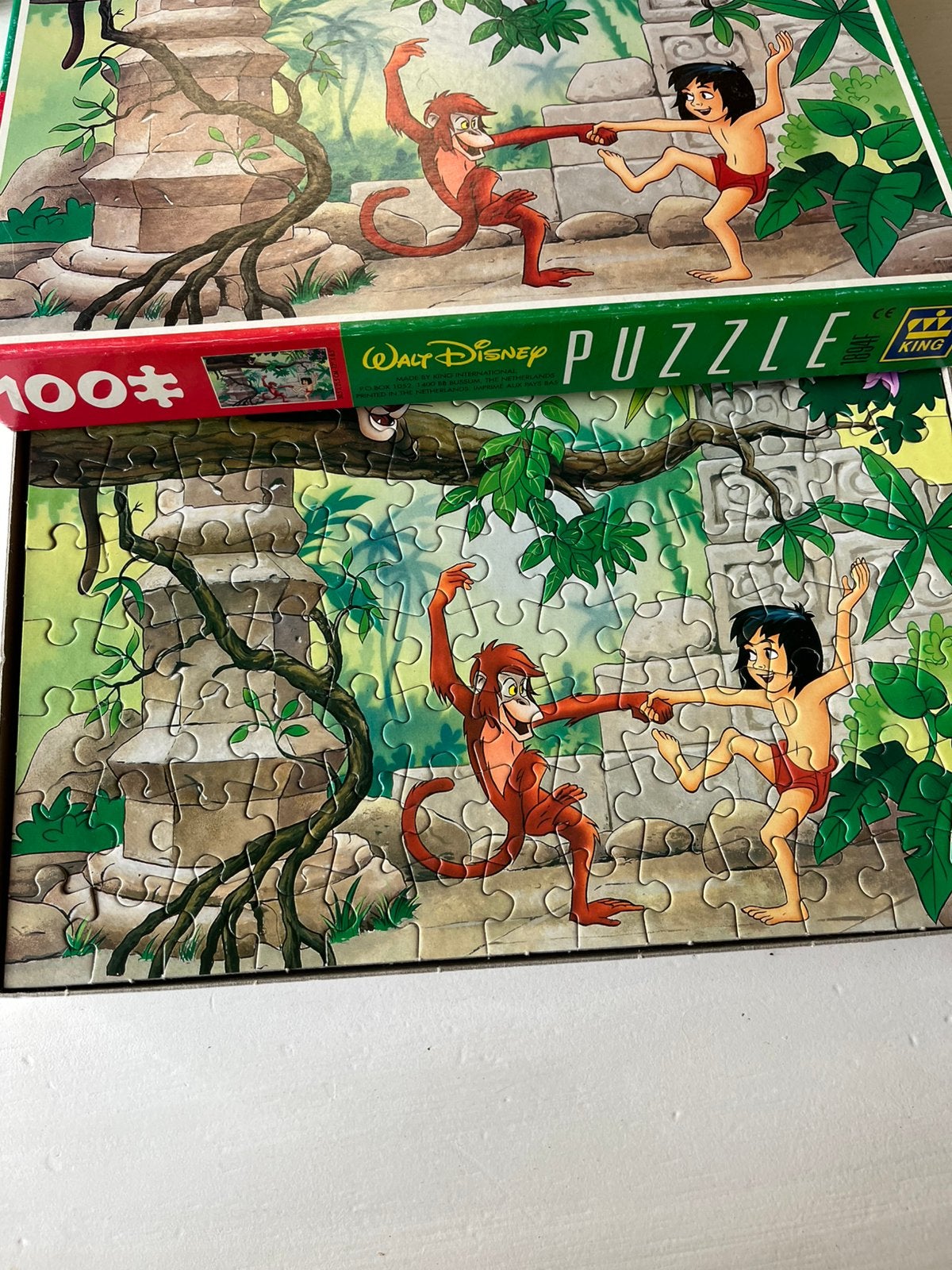 Puzzel Jungle Book, Ophalen of Verzenden, Meer dan 50 stukjes, Gebruikt, 6 jaar of ouder
