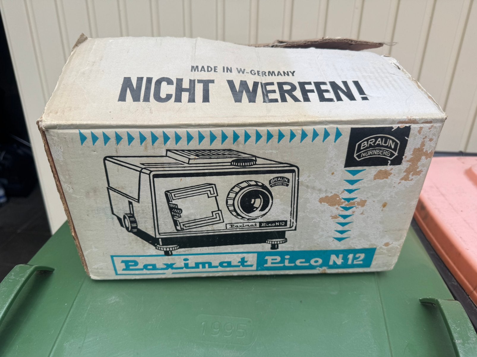 Diaprojector paximat Rico N12, Audio, Tv en Foto, Ophalen of Verzenden, Gebruikt