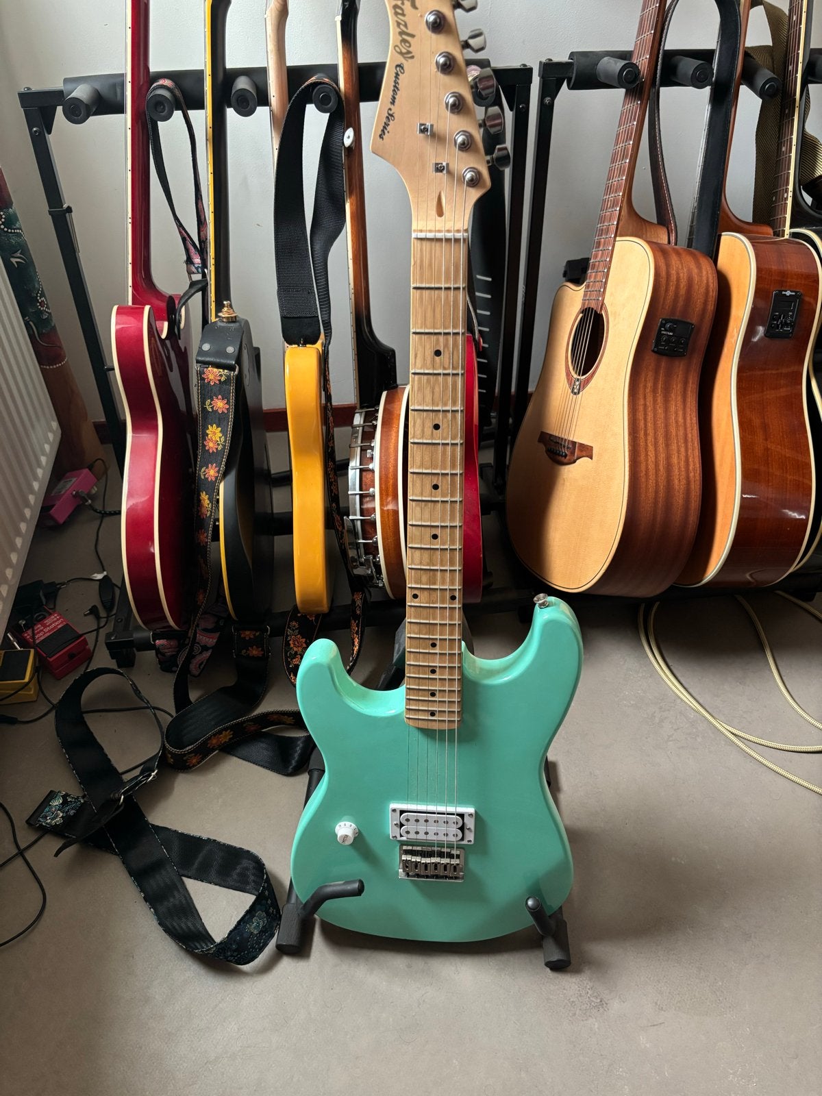 Fazley Custom Serie elektrische gitaar - Single Pickup, Ophalen, Zo goed als nieuw, Solid body, Overige merken