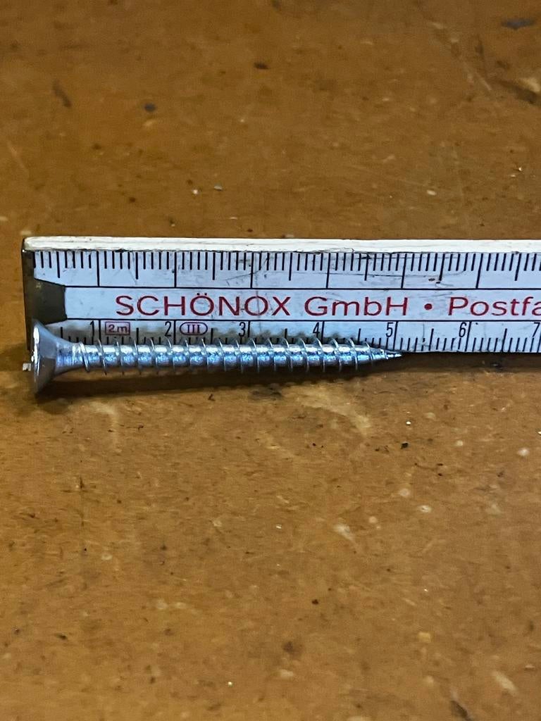 Schroef 50 mm - Nieuw, Ophalen of Verzenden, Nieuw, 50 tot 100 mm, Schroeven