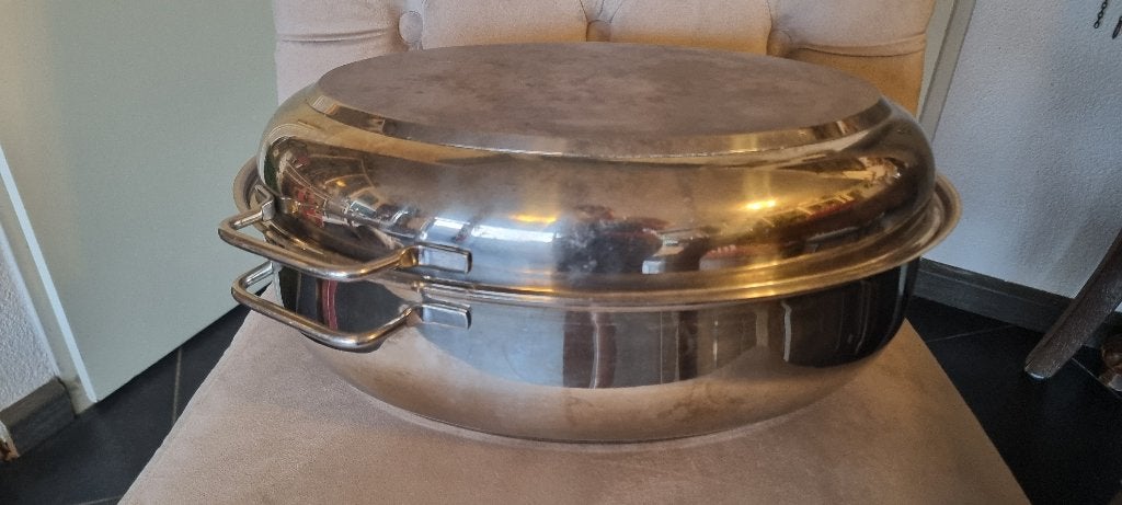 WMF Transtherm braadpan met deksel groot, Ophalen, Zo goed als nieuw, Overige materialen