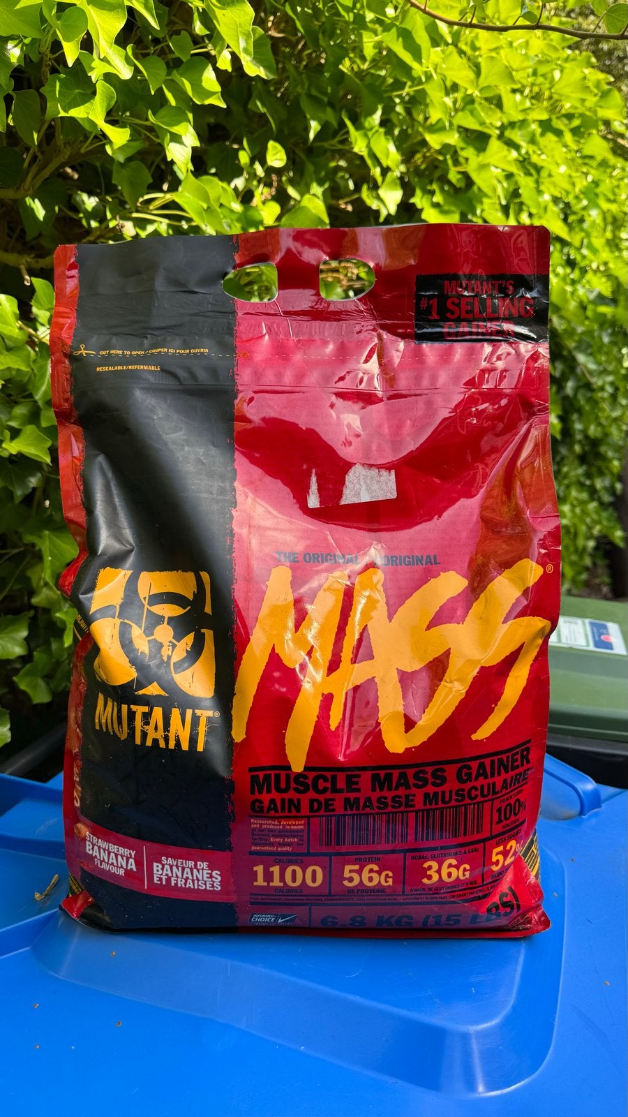Mutant Mass Gainer Aardbei Banaan 6.8kg, Sport en Fitness, Gezondheidsproducten en Wellness, Ophalen of Verzenden, Nieuw, Poeder of Drank