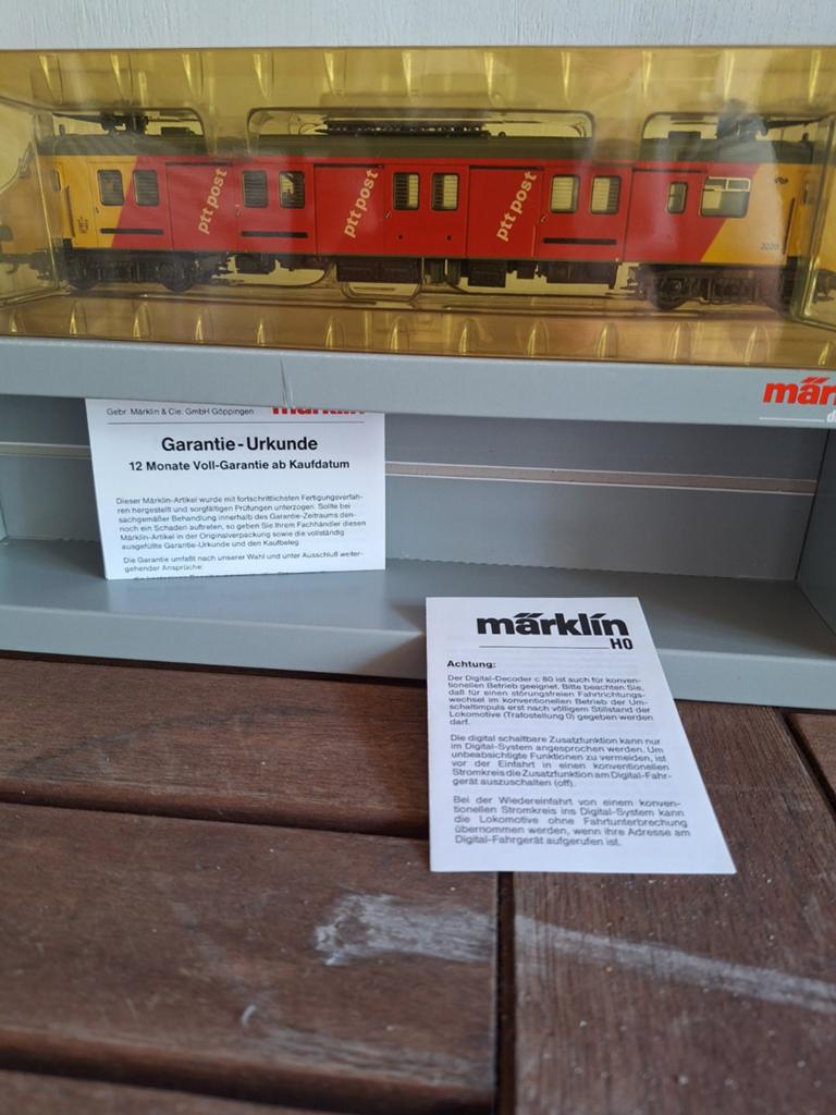 Märklin H0 Locomotief NS 3689 PTT Post - Zo goed als nieuw, Hobby en Vrije tijd, Modeltreinen | H0, Ophalen of Verzenden