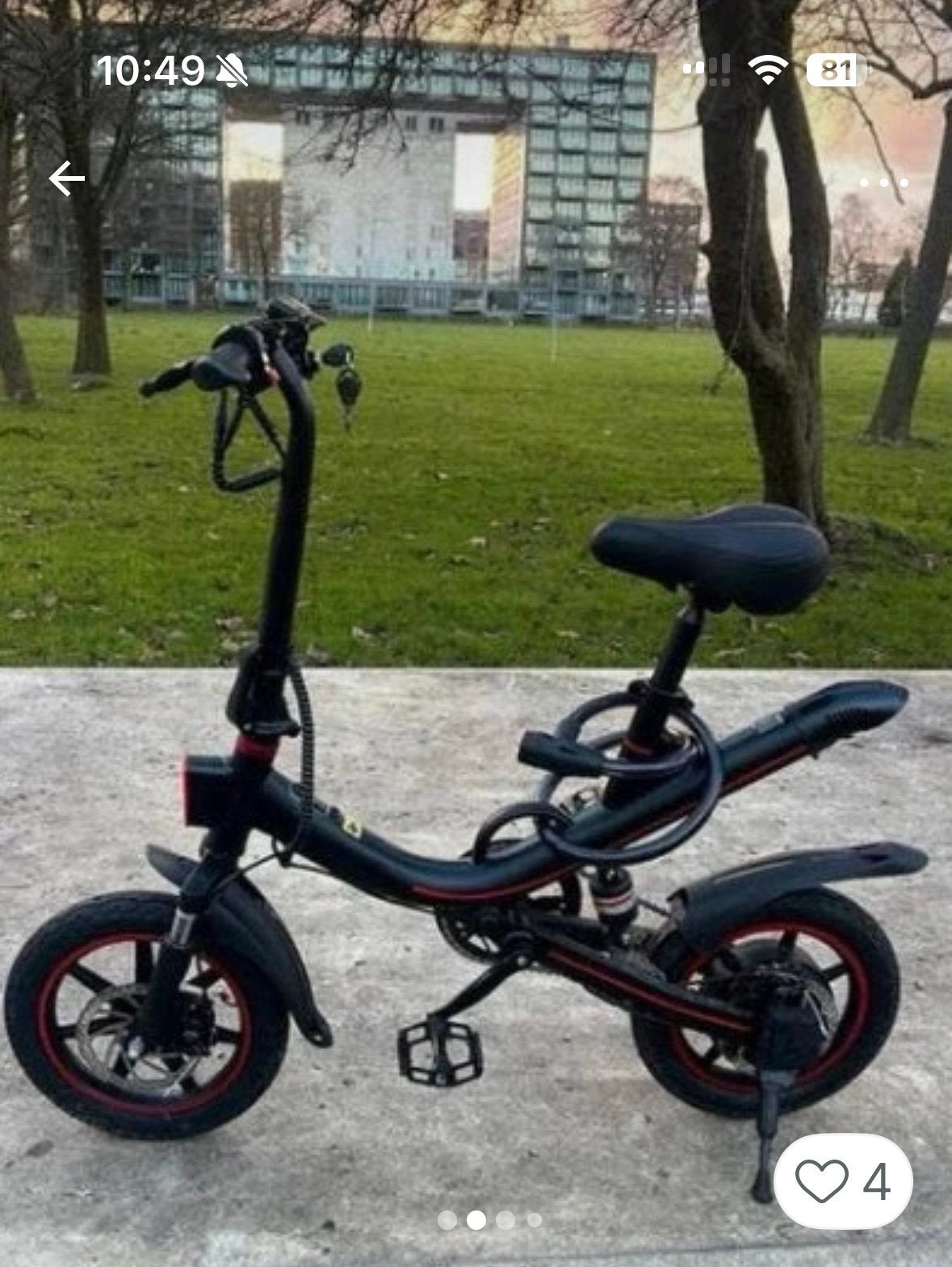 Super leuke elektrische vouwfiets, Ophalen of Verzenden, Zo goed als nieuw, 20 inch of meer