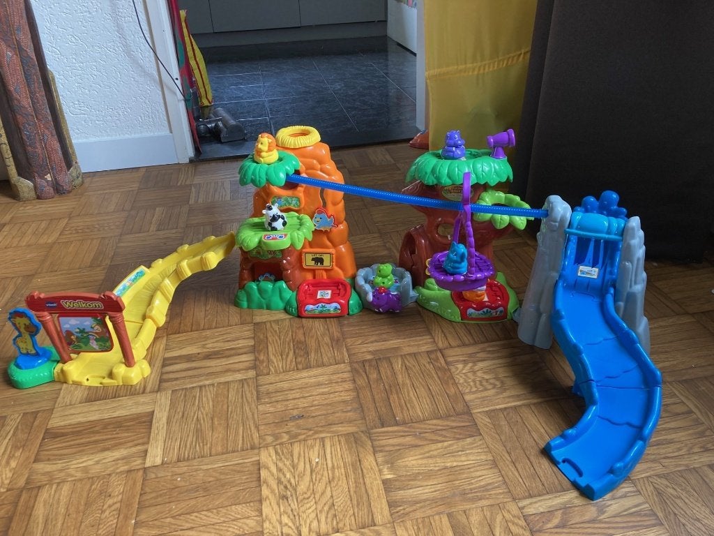 VTech boomhut met tuimeldieren, Ophalen, Zo goed als nieuw, 2 tot 4 jaar