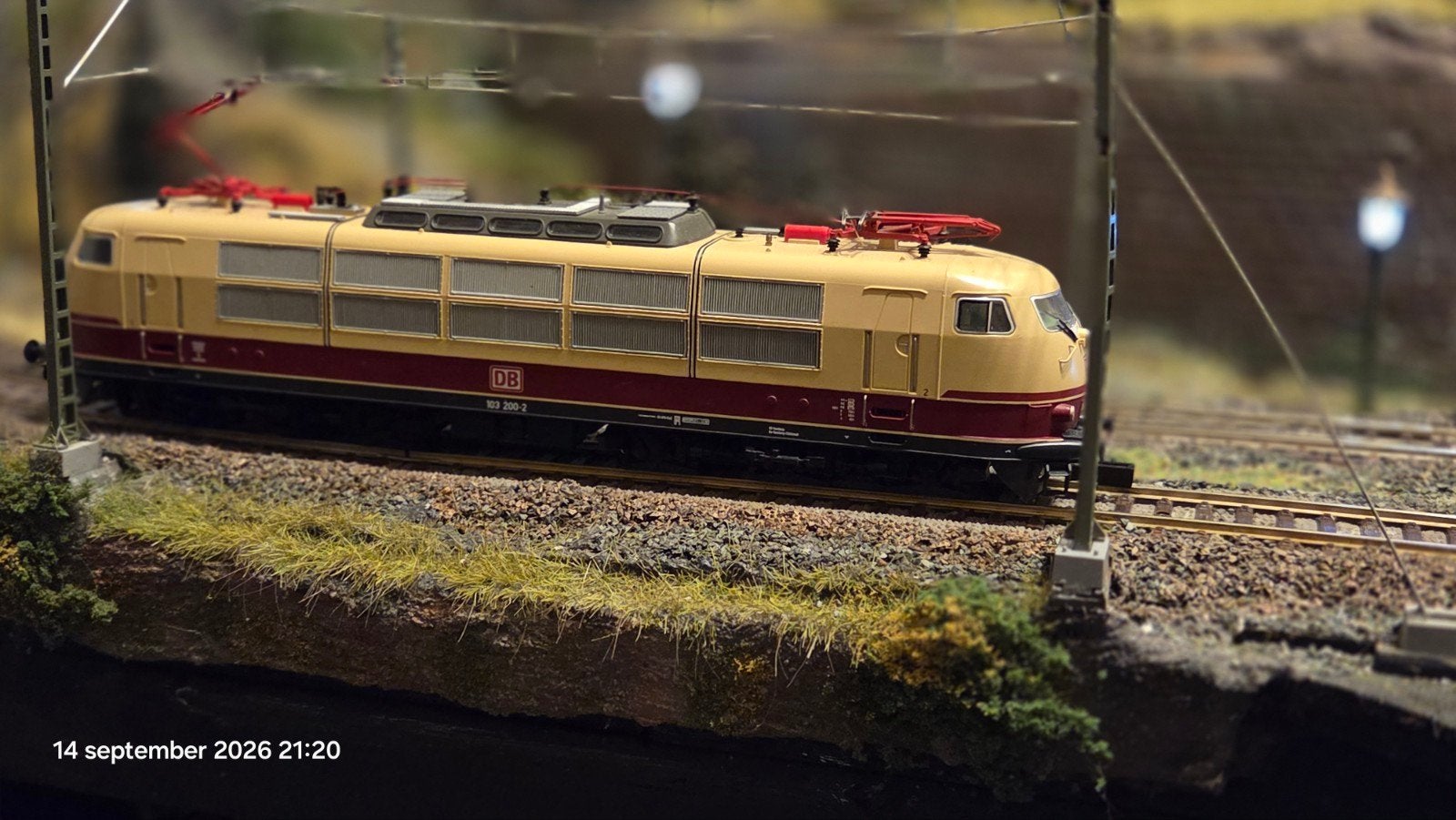 Roco BR103 cam loc, Ophalen of Verzenden, Gelijkstroom, Locomotief, Roco