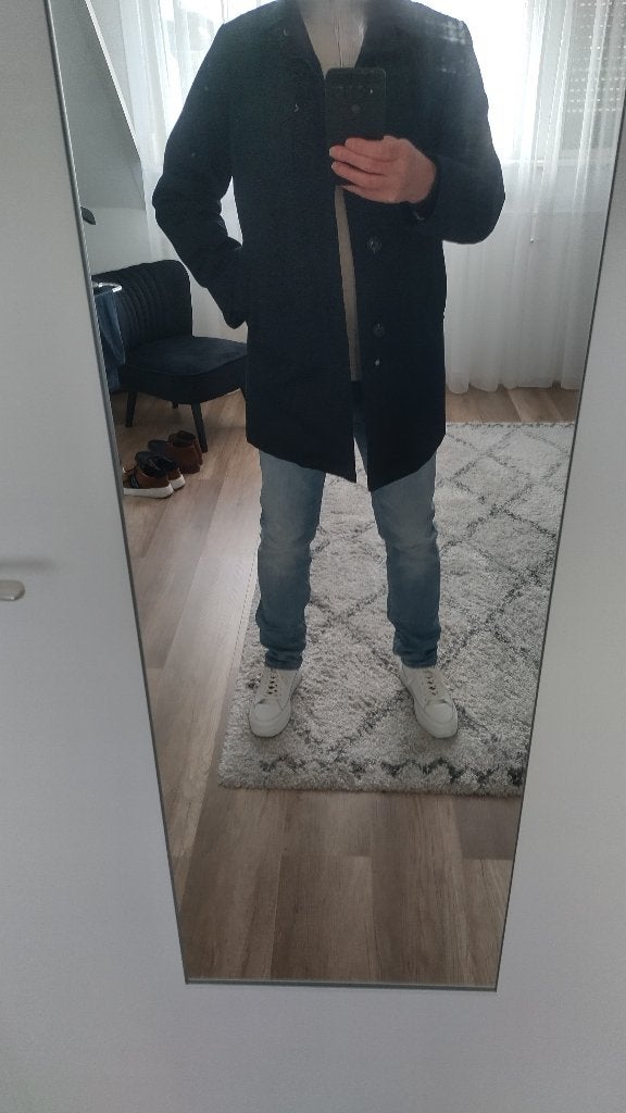 Jas Matinique Mt. M, Kleding | Heren, Ophalen of Verzenden, Zo goed als nieuw, Blauw, Matinique