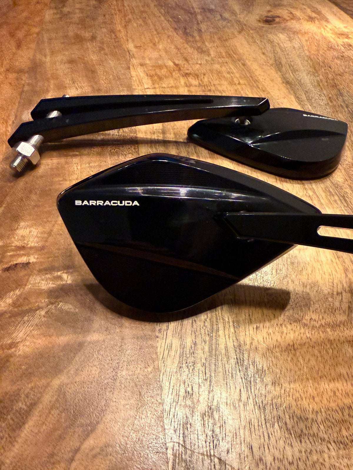 Baracuda motor spiegels tbv Kawasaki universeel -  Z650/Z900, Ophalen of Verzenden, Zo goed als nieuw