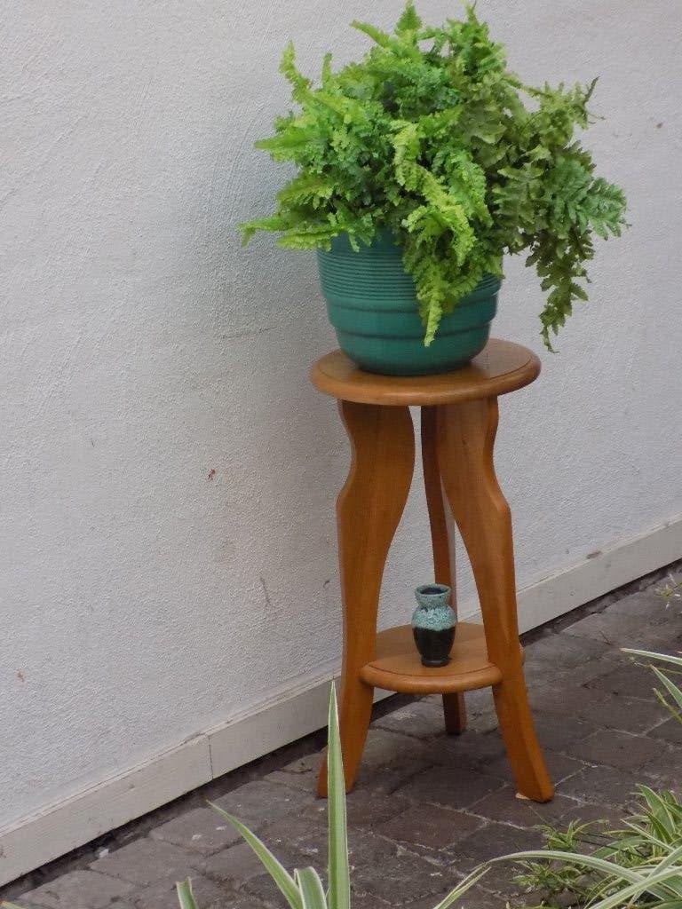 Plantentafeltje klassiek model lichtkleurig, Huis en Inrichting, Ophalen of Verzenden, Gebruikt