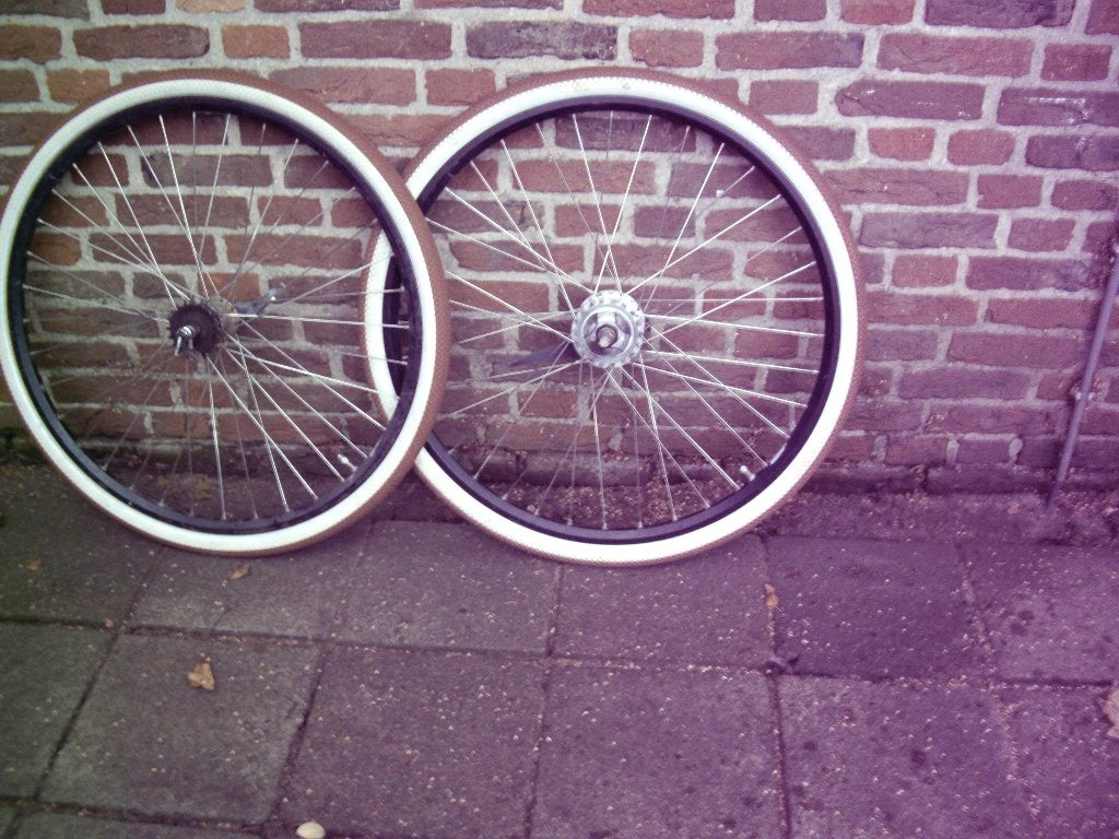 tekoop set wielen voor cortina u4 3 versn terugtrap 65,00, Wiel, Ophalen of Verzenden, Zo goed als nieuw, Cortina