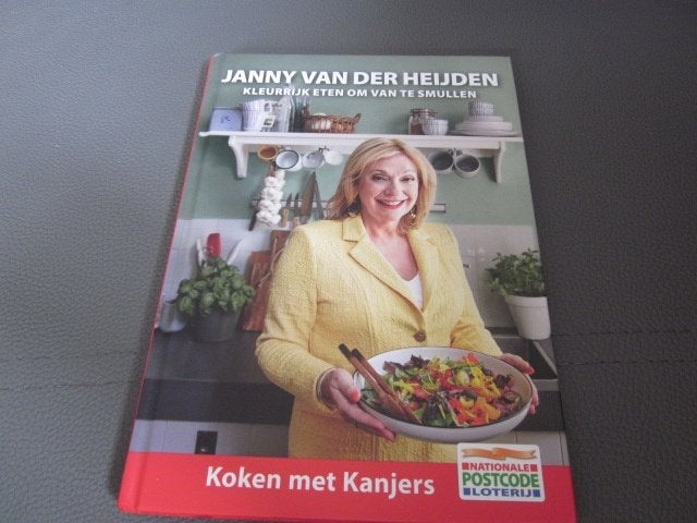 koken met kanjers/ Janny van der Heijden/ postcode loterij, Boeken, Ophalen of Verzenden, Nieuw, Janny van der Heijden, Nederland en België