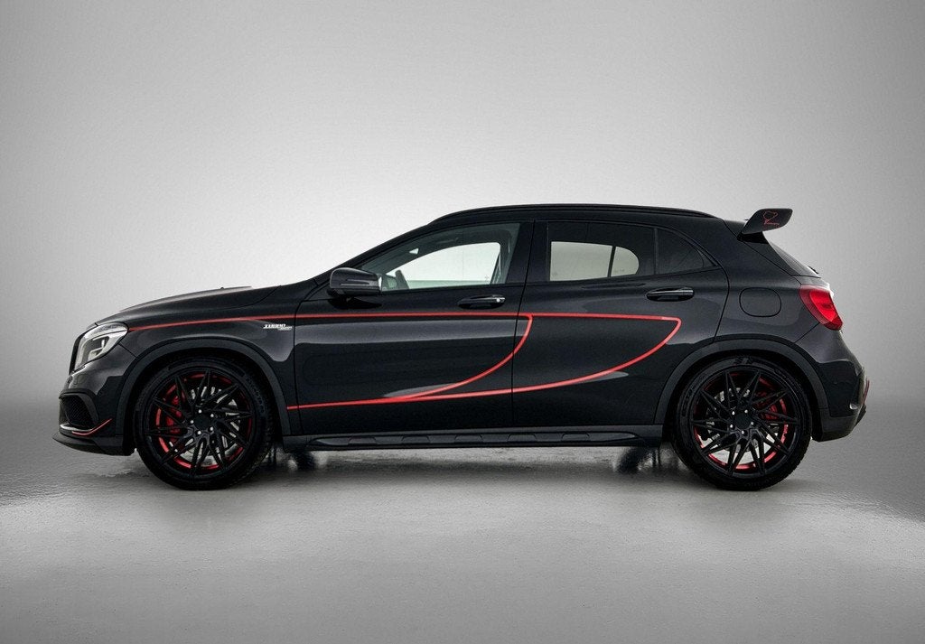 Mercedes-Benz GLA-klasse AMG 45 4MATIC | PERFORMANCE STOELEN, Auto's, Mercedes-Benz, Automaat, 12 maanden, Gebruikt, 4 cilinders