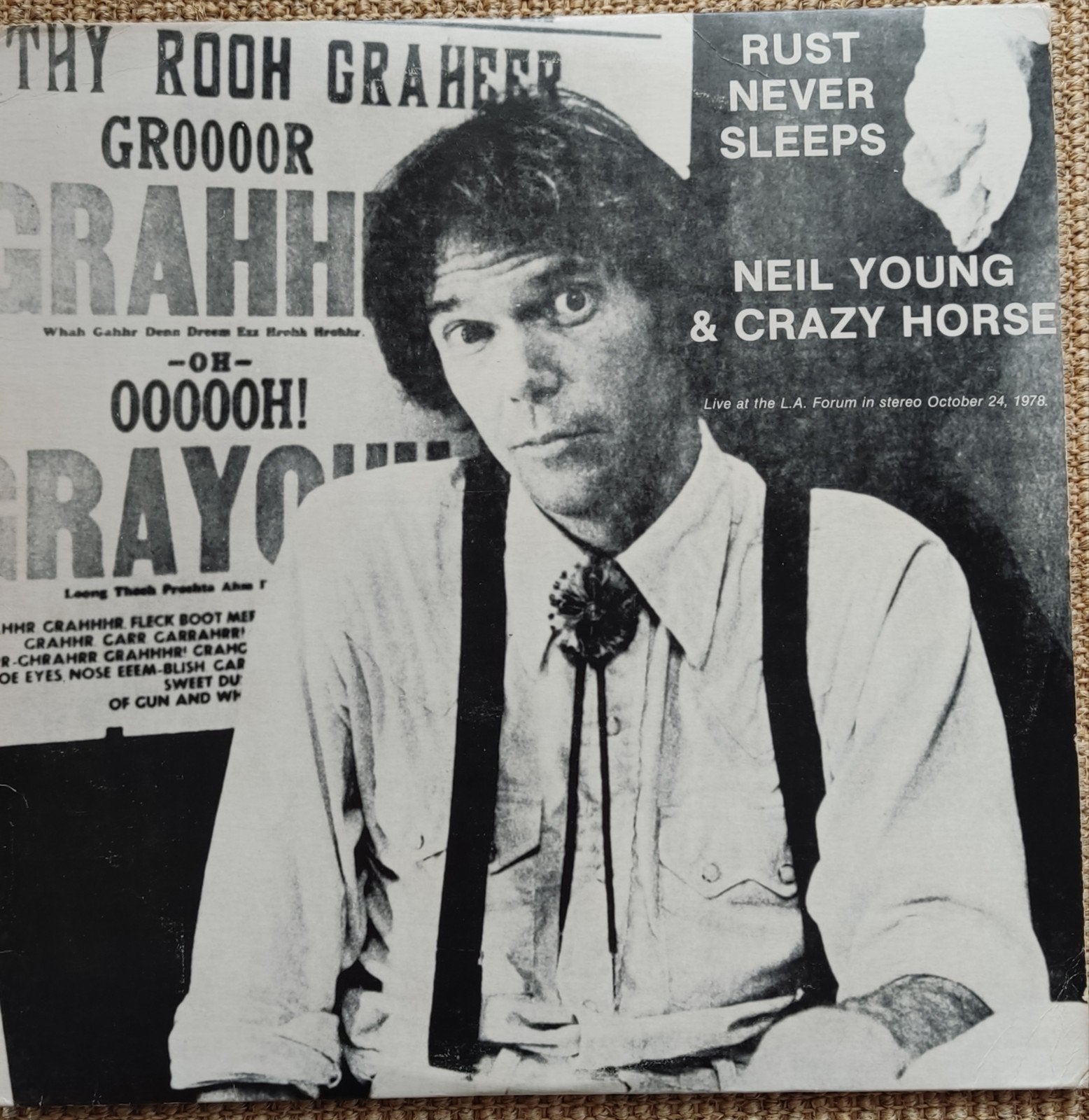 Neil Young & Crazy Horse - Rust Never Sleeps LP, Ophalen of Verzenden, Gebruikt, Classic Rock, LP