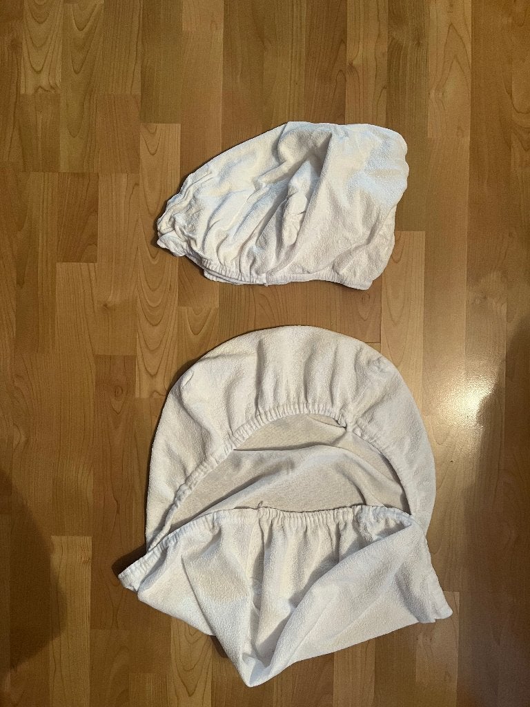 Baby wieg onderlakens en moltons, Ophalen, Gebruikt, Wieg