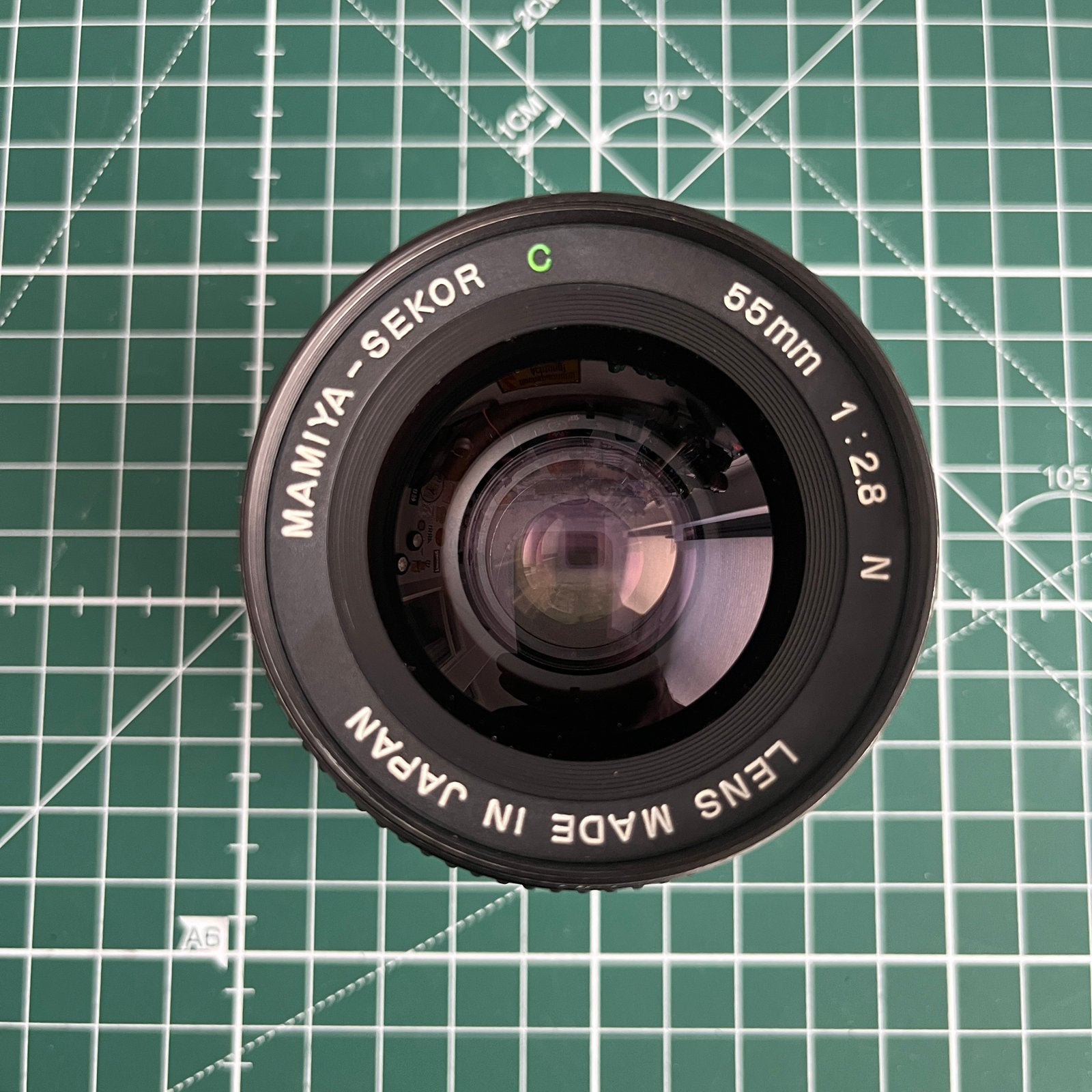 Mamiya Sekor C 55mm f/2.8 N, Ophalen of Verzenden, Zo goed als nieuw, Spiegelreflex, Overige Merken
