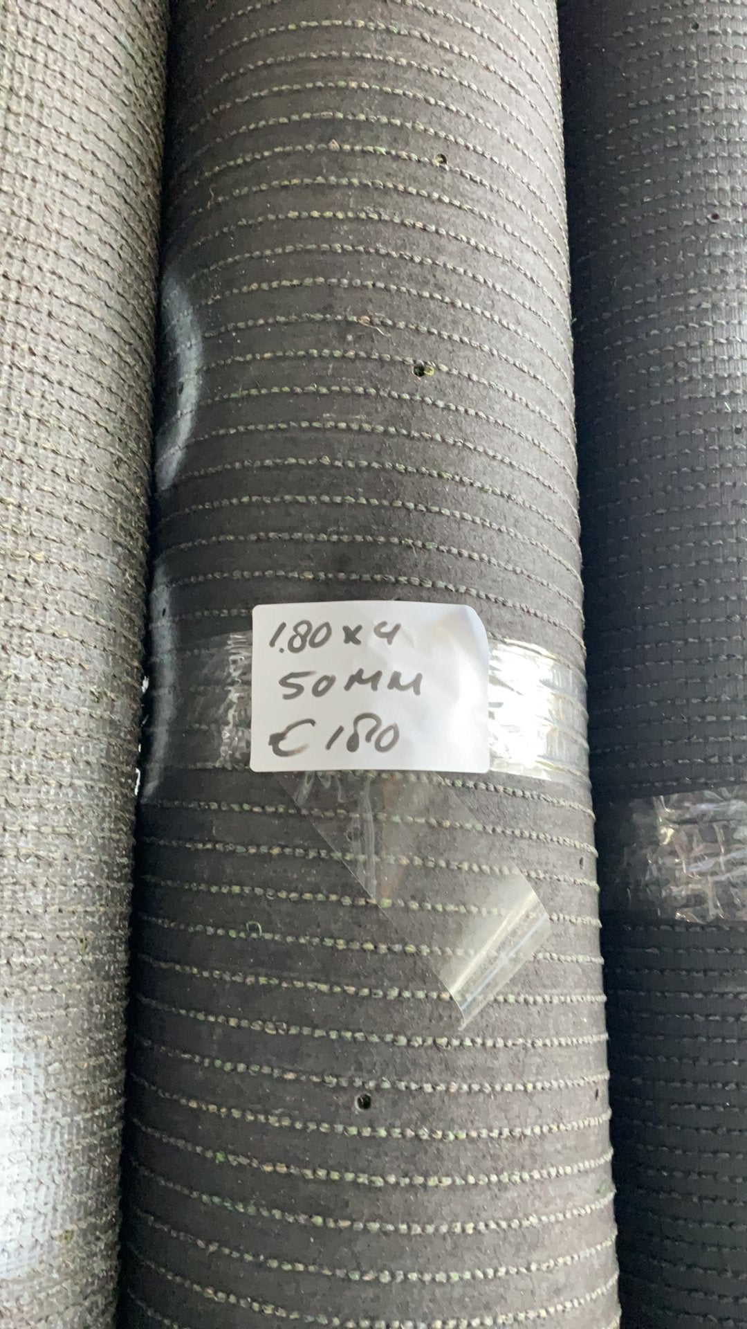 Kunstgras 1.80x4  50mm, Ophalen, Nieuw, Minder dan 10 m², Kunstgras