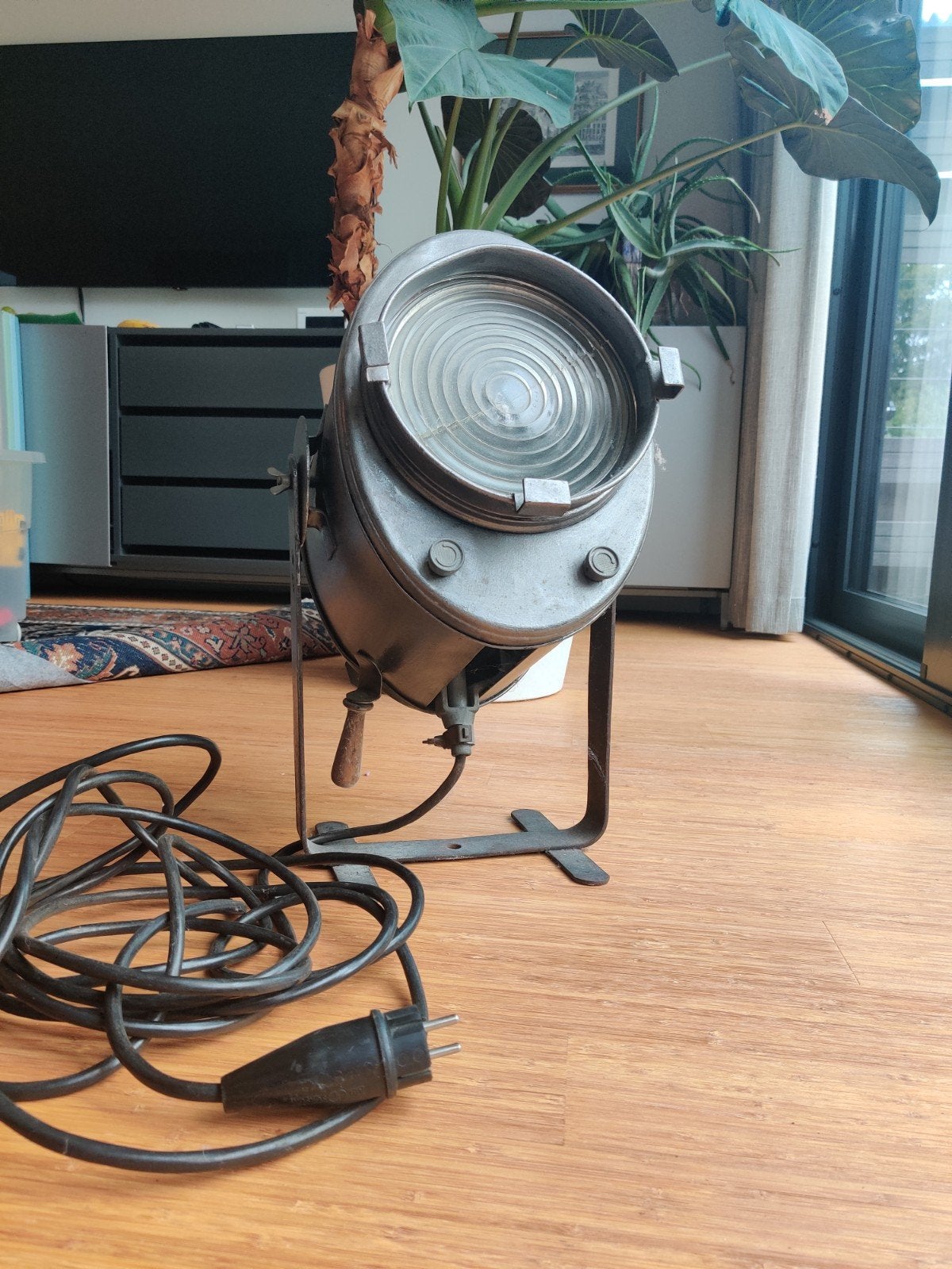 Vintage Cremer Paris theaterlamp / studiolamp, Antiek en Kunst, Ophalen of Verzenden