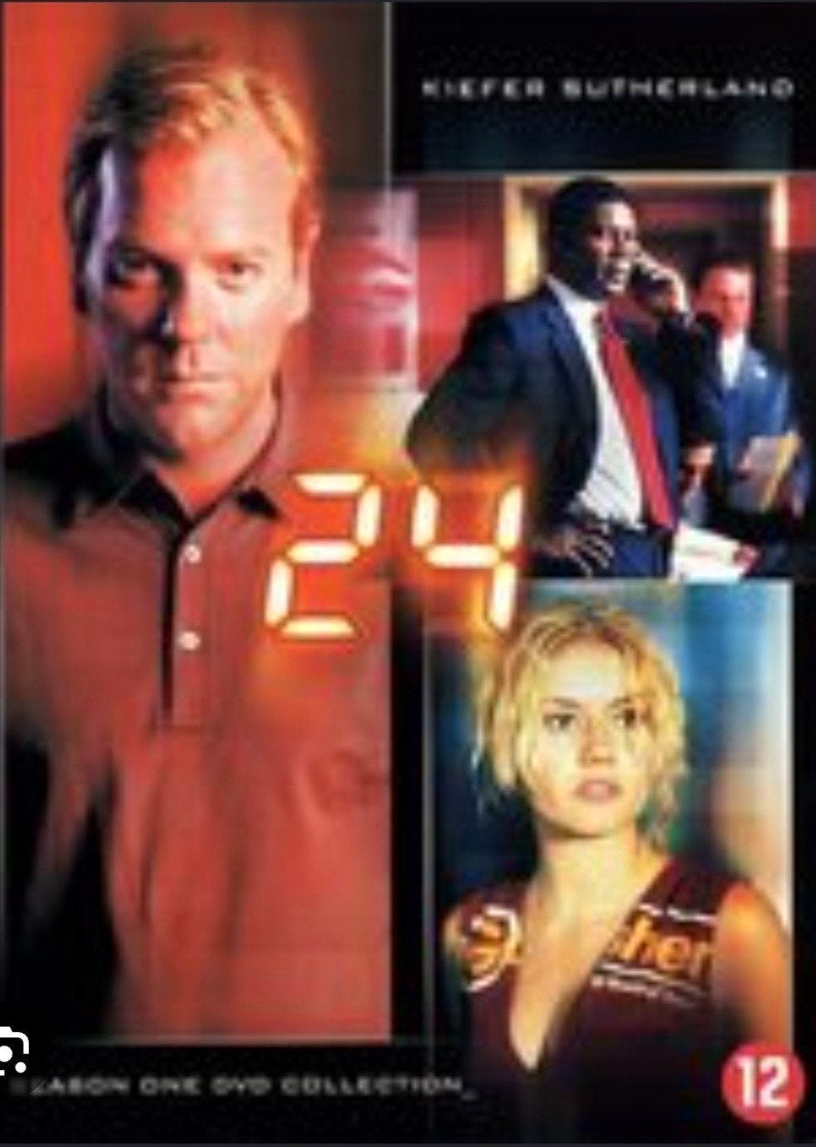 24 complete serie, Cd's en Dvd's, Vanaf 12 jaar, Ophalen of Verzenden, Zo goed als nieuw, Actie en Avontuur