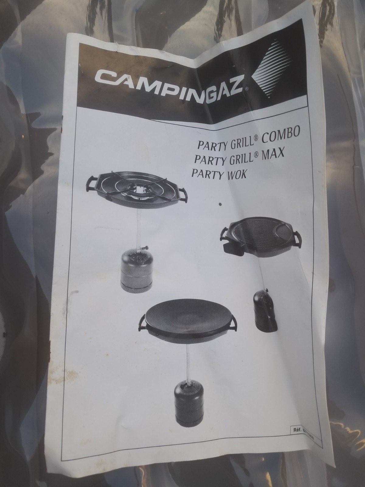 Campingaz Party Grill Combo / Wok, Ophalen, Gebruikt
