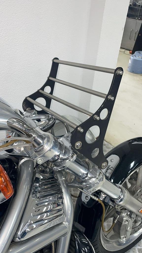 Originele Harley detachable bagage rek  voor v-rod models, Ophalen, Gebruikt