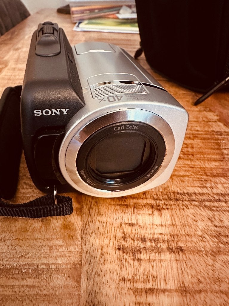 sony dcr-sr35 handycam, Full HD, Verzenden, 20x of meer, Zo goed als nieuw