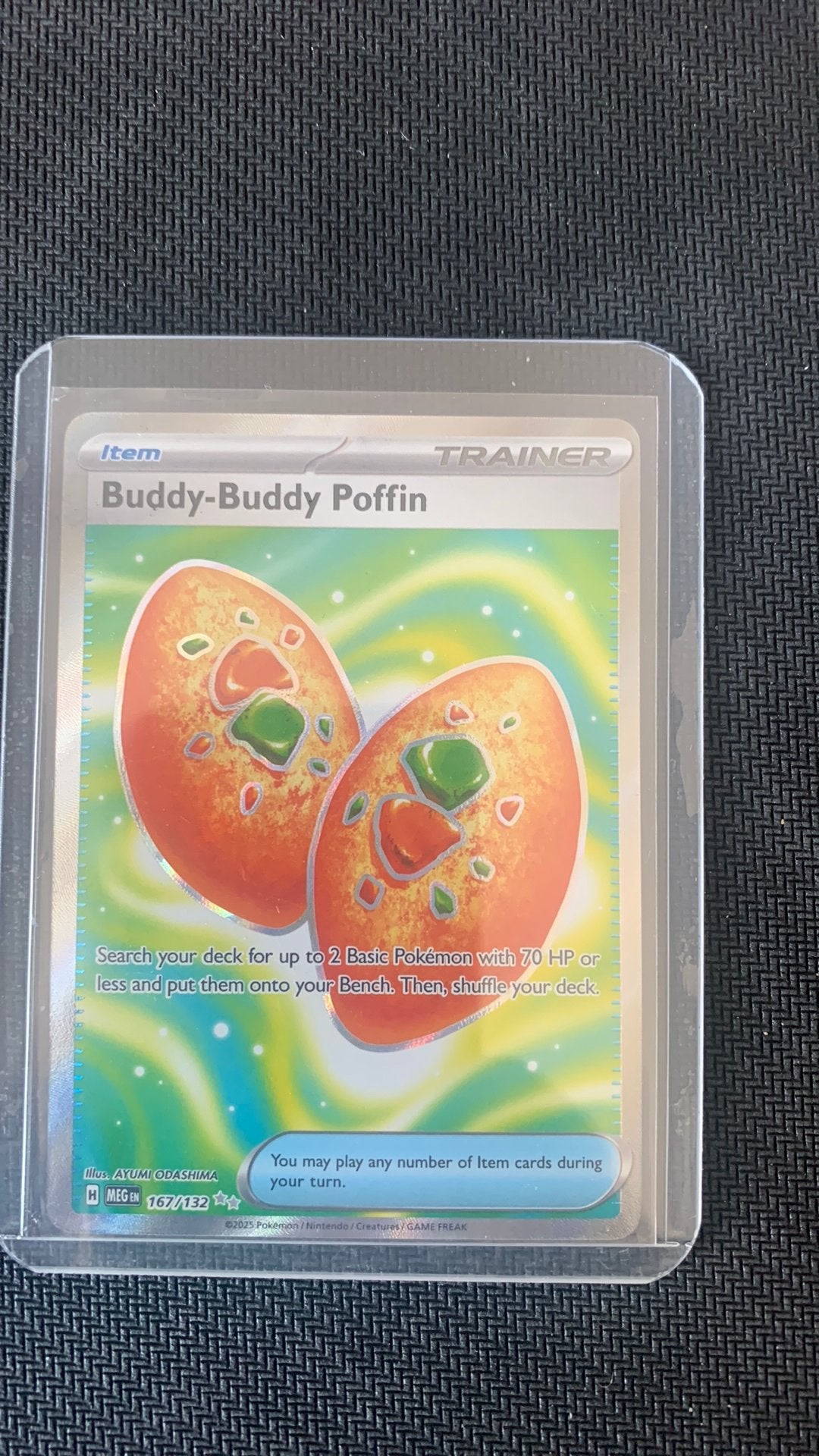 Mega Evolution  Buddy-Buddy poffin  167/132, Ophalen of Verzenden, Zo goed als nieuw
