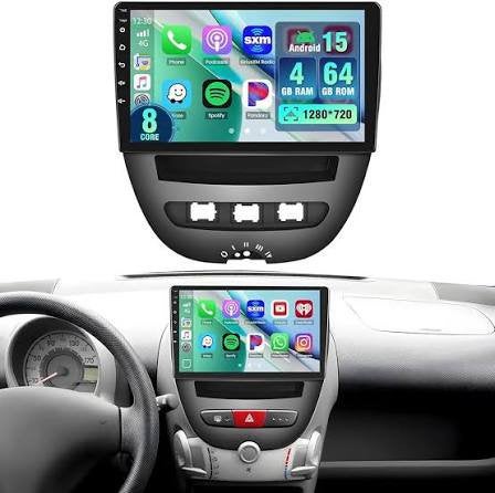 Peugeot 107, Toyota Aygo, Citroen C1. Carplay 2005-2014, Ophalen of Verzenden, Nieuw