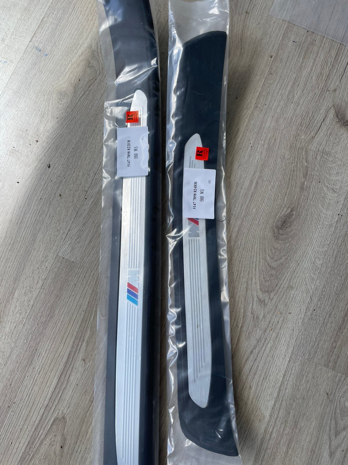 BMW M5 e60 instaplijsten 2 x, Ophalen of Verzenden, Nieuw, BMW