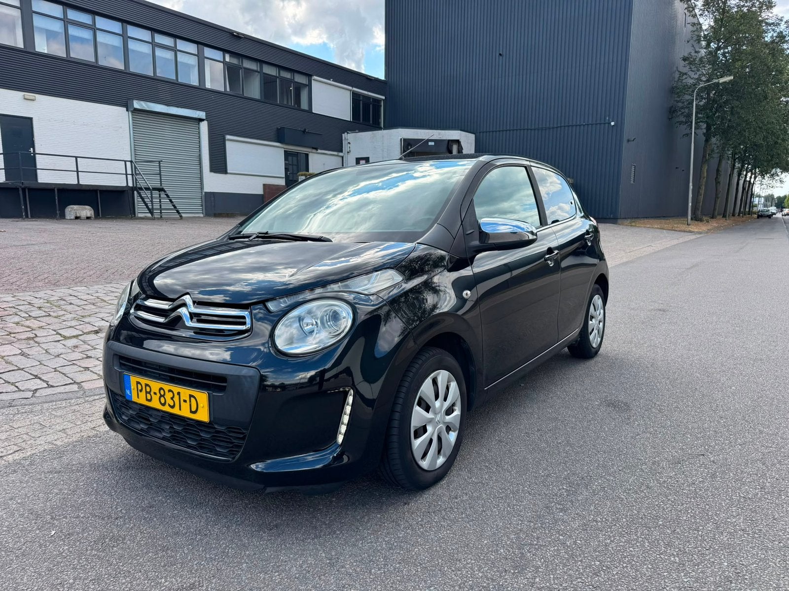 Citroën C1 1.0 VTi Airscape 68PK S&S 5D Dealer Onderhouden, Voorwielaandrijving, Zwart, 4 stoelen, C1