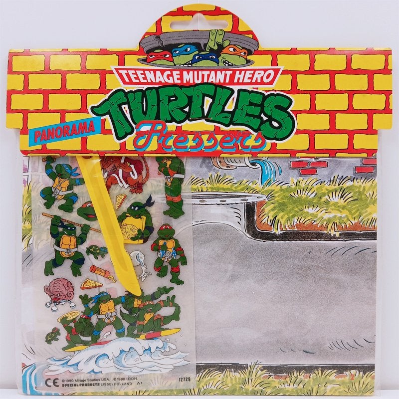 TMNT Panorama Pressers Mirage Studios 1990 Transfers, Ophalen of Verzenden, Nieuw