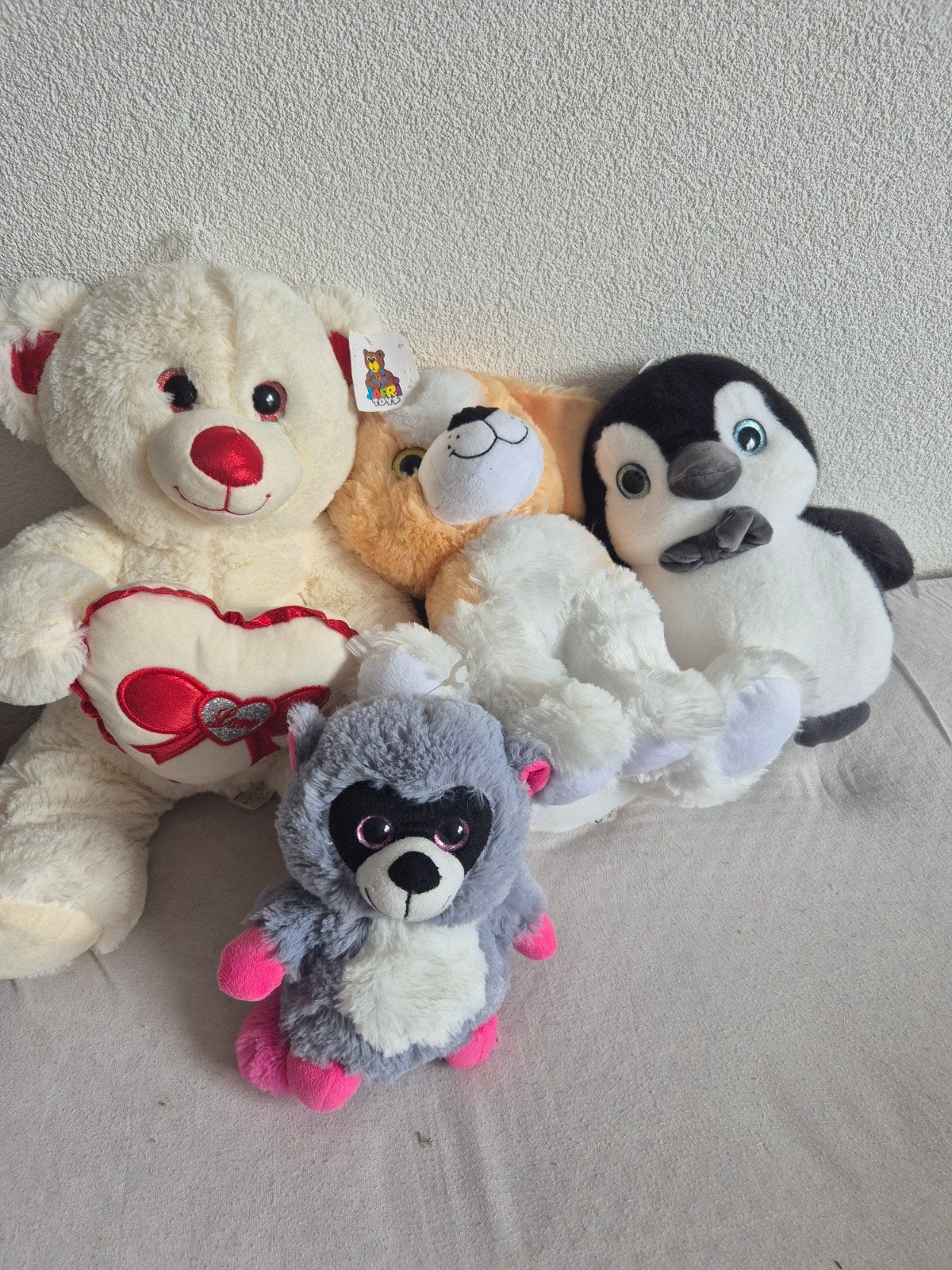 Leuke knuffels: beer, pinguïn, wasbeer en meer!, Ophalen, Overige merken, Overige karakters, Beer